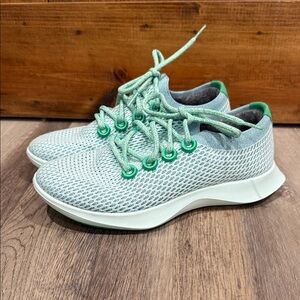 Allbirds Tree Dashers, Cyclone‎ (Green), Womens size 9